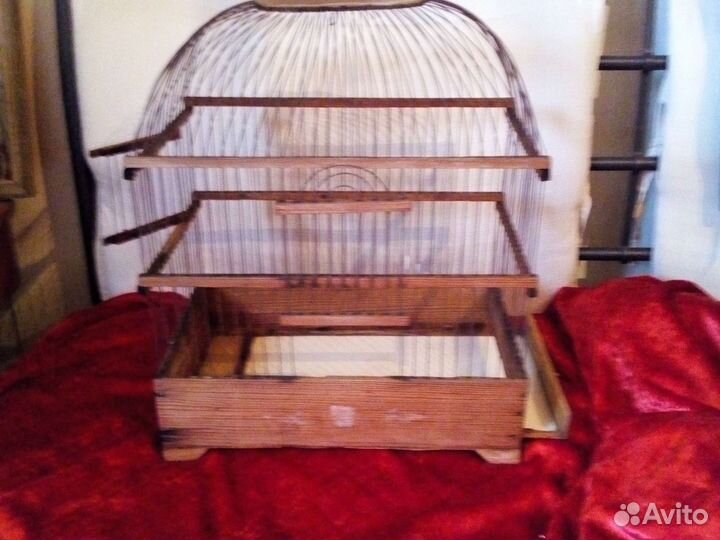 Деревянная клетка