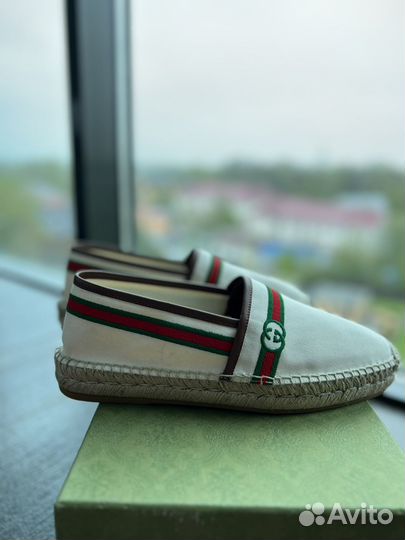 Эспадрильи gucci оригинал