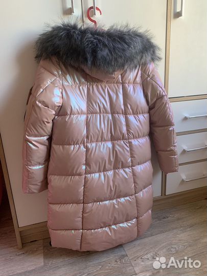 Пуховик на девочку 140 152