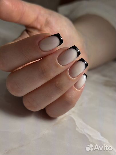 Маникюр+покрытие гель лак Педикюр