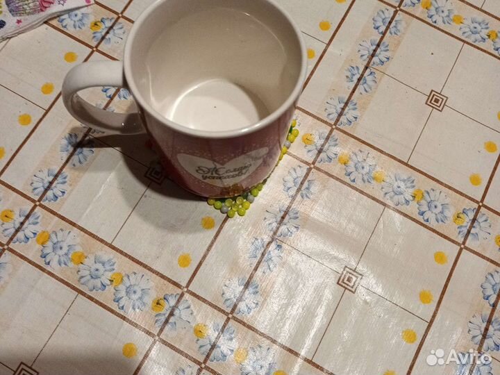 Подстаканик из аква-мозайки