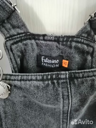 Джинсовый сарафан для девочки