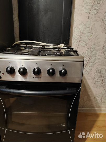 Газовая плита бу Hansa
