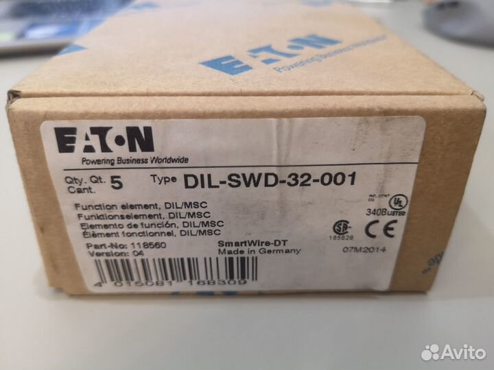 Модули связи Eaton, кабель и коннекторы SWD