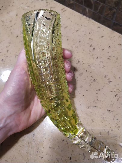 Хрустальный рог, бокалы для коньяка