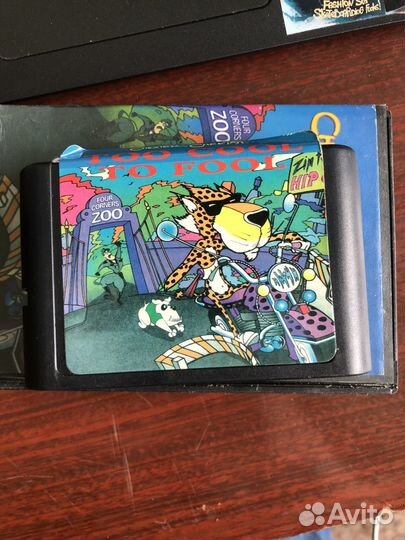 Картридж на Sega 