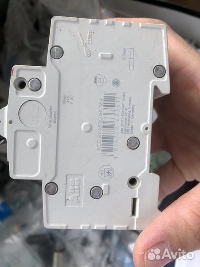 Автоматический выключатель abb