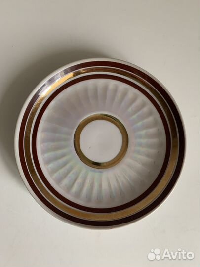 Сервиз кофейный фарфор 6 персон, чайник, сахарница