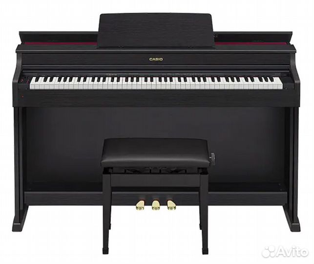 Цифровое пианино casio AP-470BK (с банкеткой)