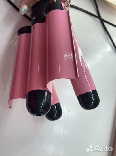 Плойка тройная для волос