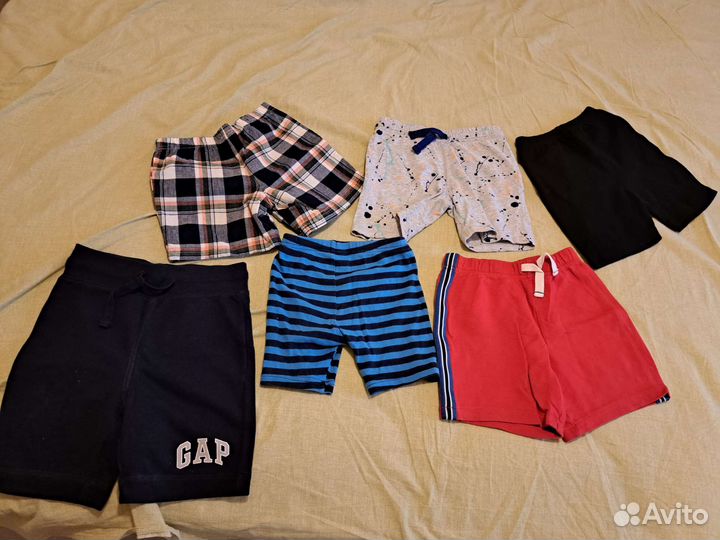 Детские вещи пакетом на мальчика 110 см