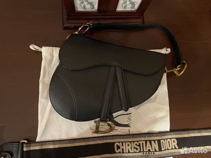 Сумка christian dior седло сумка