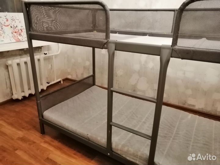 Кровать двухъярусная Икеа Туффинг