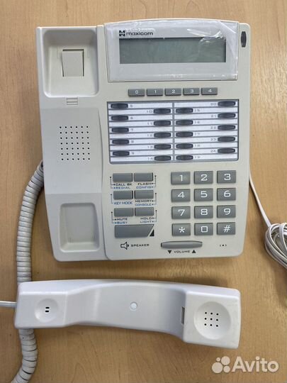 Системный телефон Maxicom STA25W