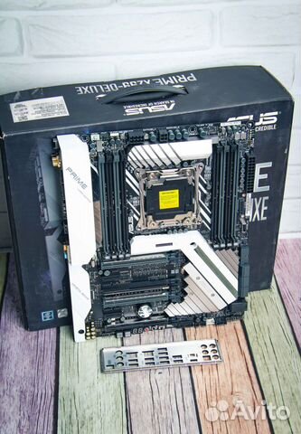 Asus prime X299-deluxe LGA2066 Топовая плата