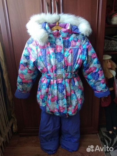 Комбинезон зимний 128 размер