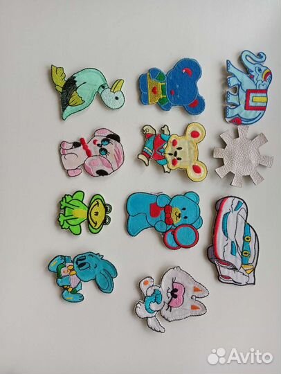 Для развития моторики, нашивки на контактной ленте