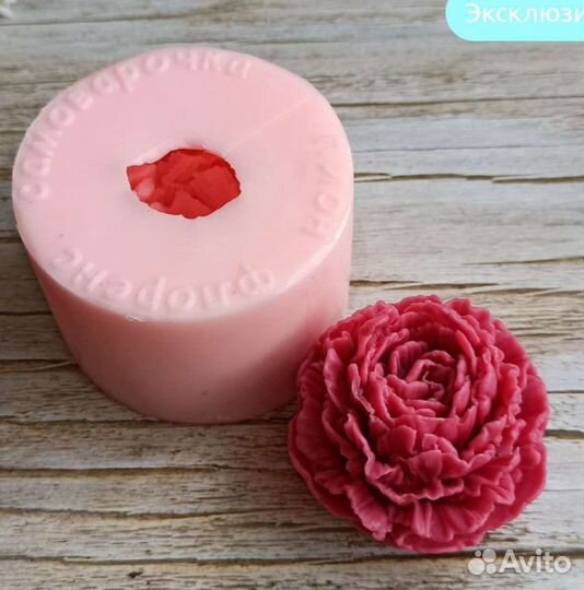 Силиконовые формы для мыла цветы