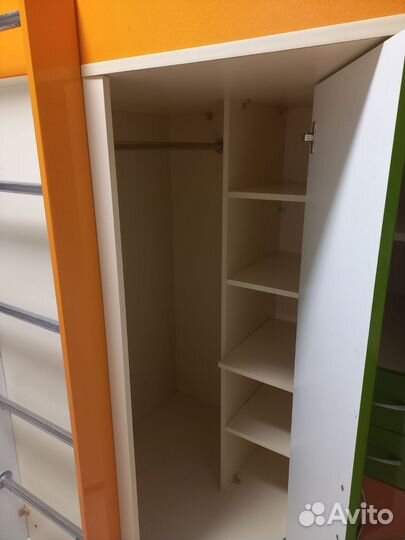 Шкаф+кровать+стол / детская мебель