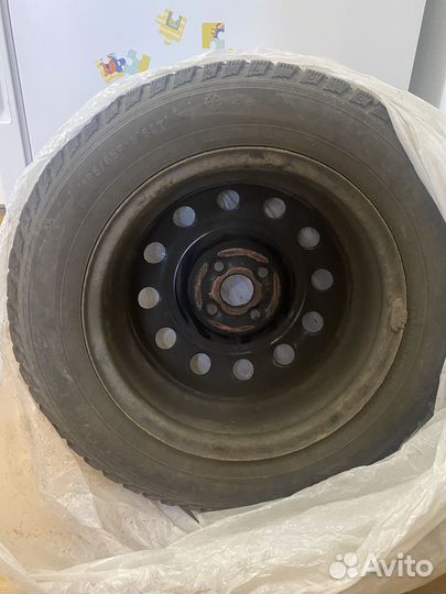 Штампованный диск r 15