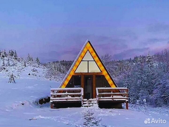 Глэмпинг А-Фрейм под ключ, Комплекс