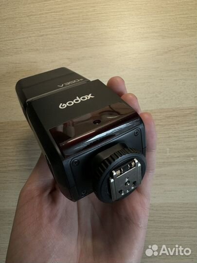 Вспышка Godox v350s (железный башмак) Sony