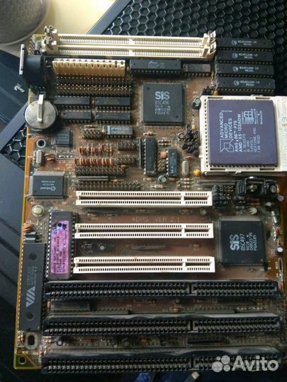 Процессор с мат. Платой сокет 3