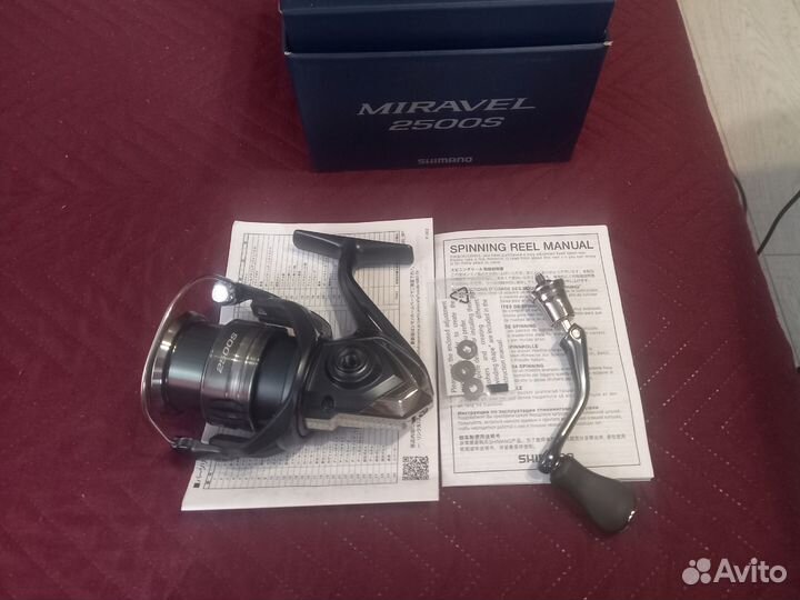 Shimano 22 Miravel 2500S 205 грамм