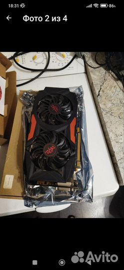 Видеокарта RX 470 4gb