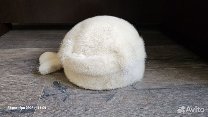 Шапка норковая женская бу