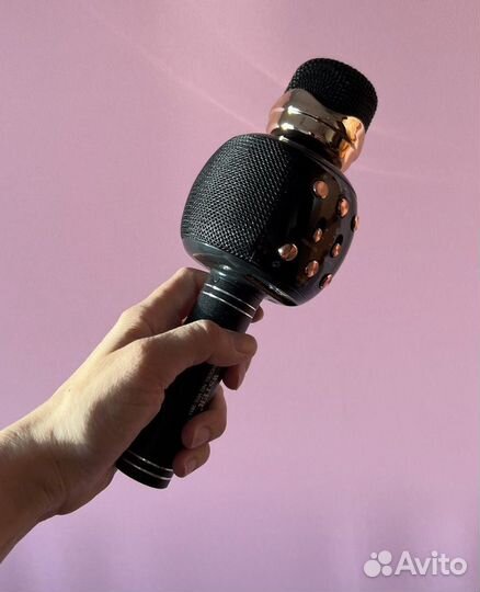 Беспроводной караоке микрофон Wster WS-2911, чёрны