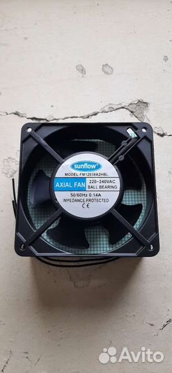 Вентилятор куллер (120х120х38)