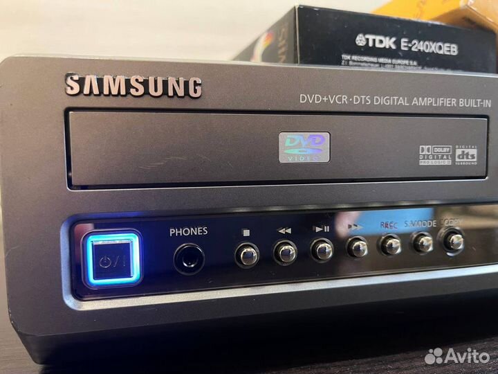 DVD S-VHS Ресивер 6Head Tuner Amplifier Samsung