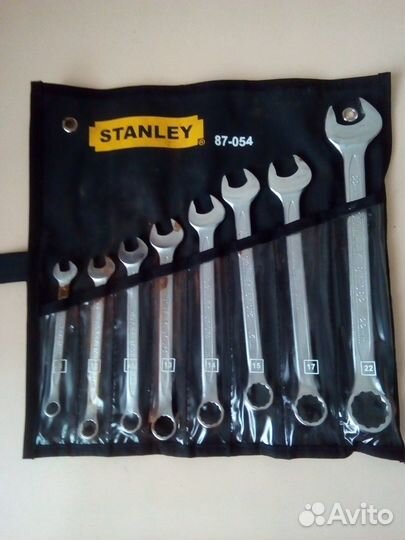 Набор из 8 комбинированных ключей Stanley 87-054
