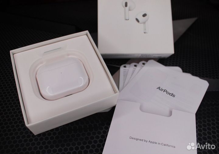 Новые AirPods 3 (Чехол в подарок + Доставка)
