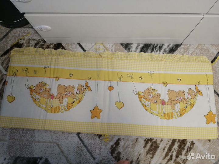 Бортики в кроватку набор