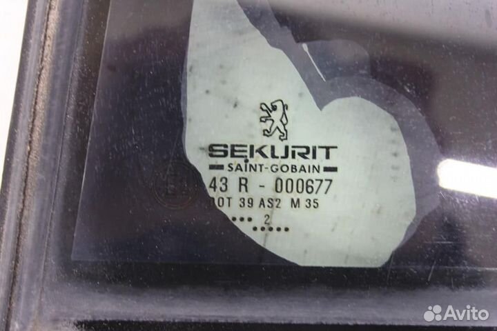 Стекло двери задней левой для Peugeot 600 607 200