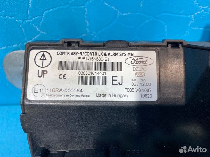 Блок комфорта Ford Fiesta 6 CB1 hxjb 2011