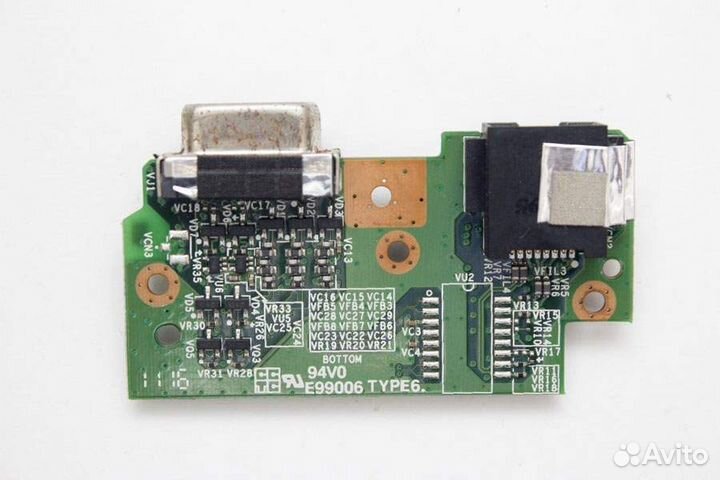 Плата включения (VGA + RJ-45) для DNS Mini 0140413