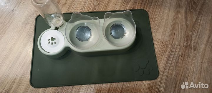 Миски для кошек на подставке