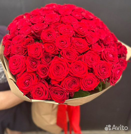 Букет роз, 31, 51, 101 с доставкой