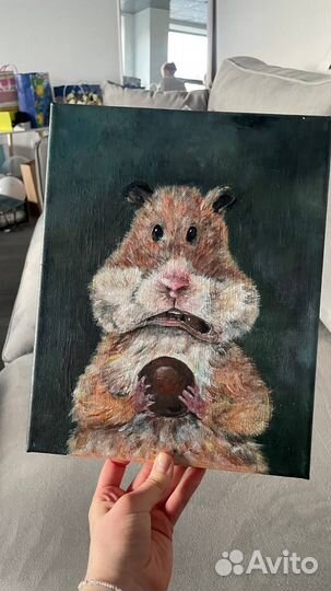 Картина питомца по фото