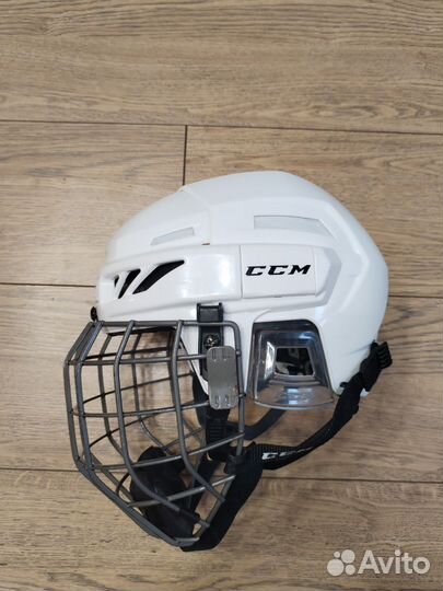 Хоккейный шлем CCM fitlite 3D sr S белый