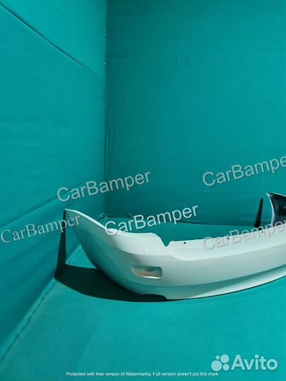 Бампер задний Калина 1118 седан Белый
