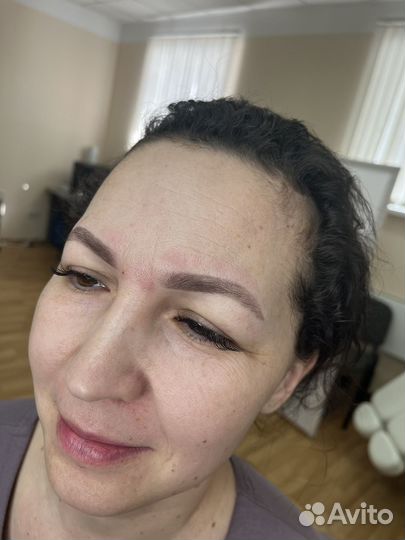 Оформление бровей