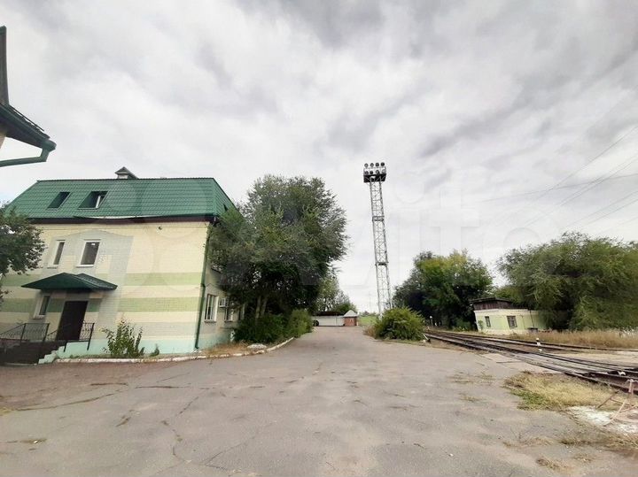 Производственная база с жд путями