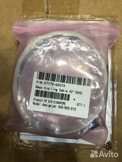Шлейф коретки c7770-60274 HP DesignJet 500/800/510