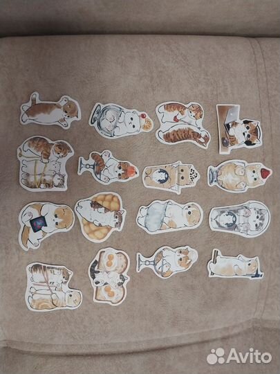 Наклейки котики