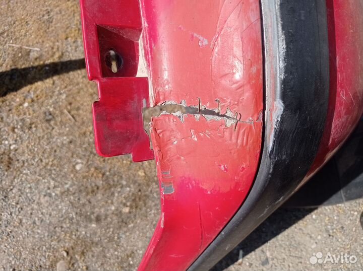 Бампер задний Шкода Октавия А4 хечбек