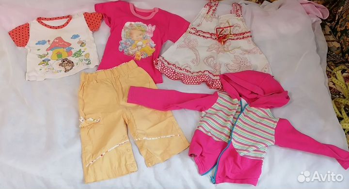 Детская одежда пакетом 0-24